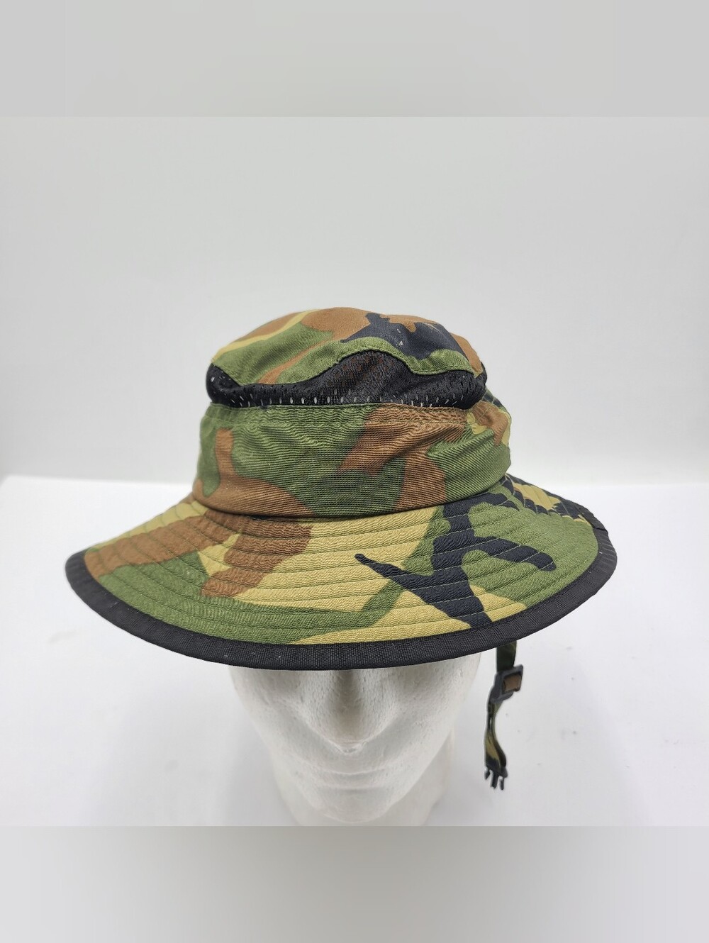 B55 Sunday Afternoons Baby Toddler Sun Hat Camo UPF Small 6-24 Mo Adjusts